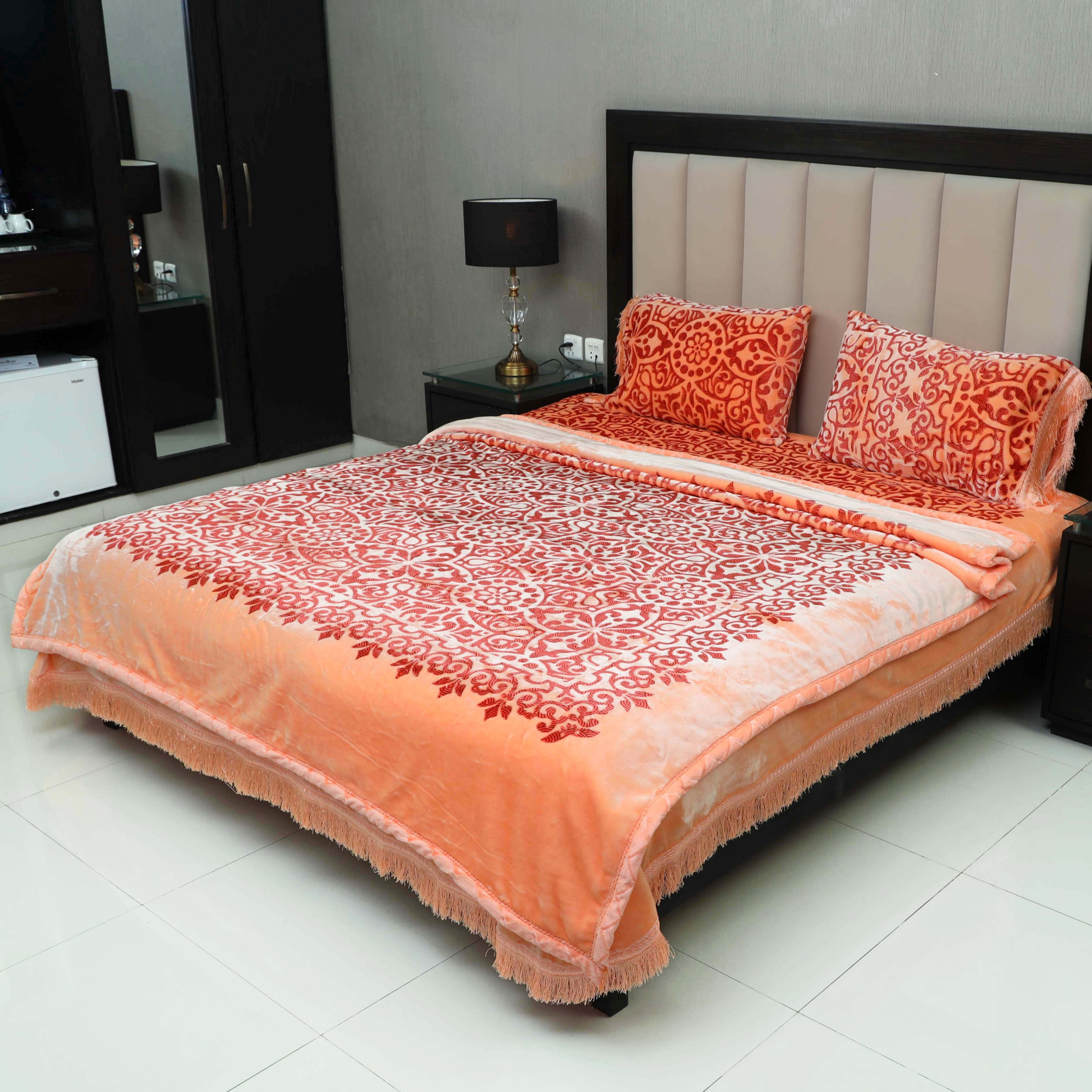 Bloom Petal DG 4-Pcs Bed Cover Set