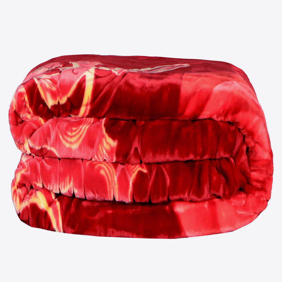 Thumbnail: Deer 1-Ply Double Bed Blanket