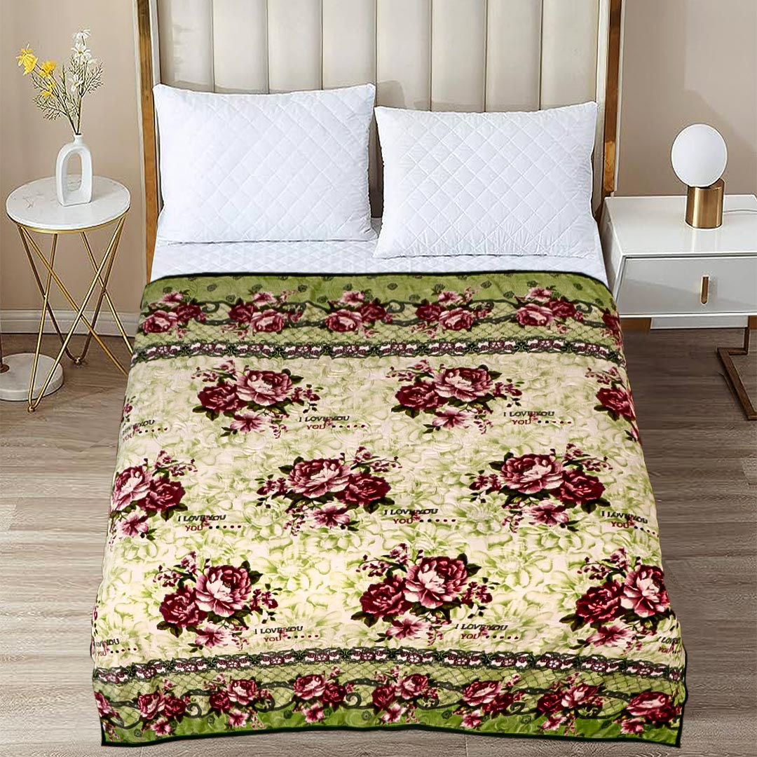 HSH Flannel Blanket-Green