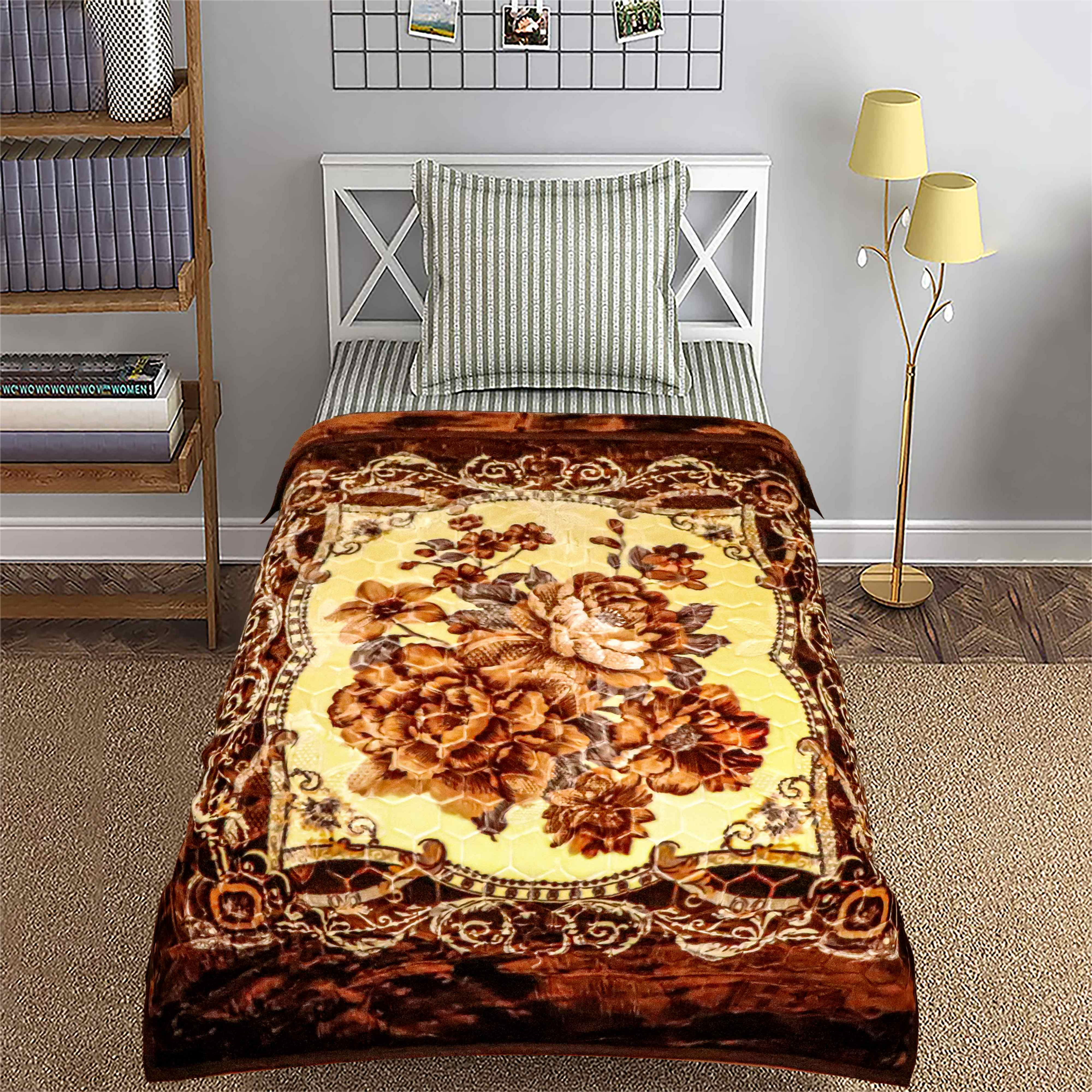 Burjjan 2-Ply Single Bed Blanket