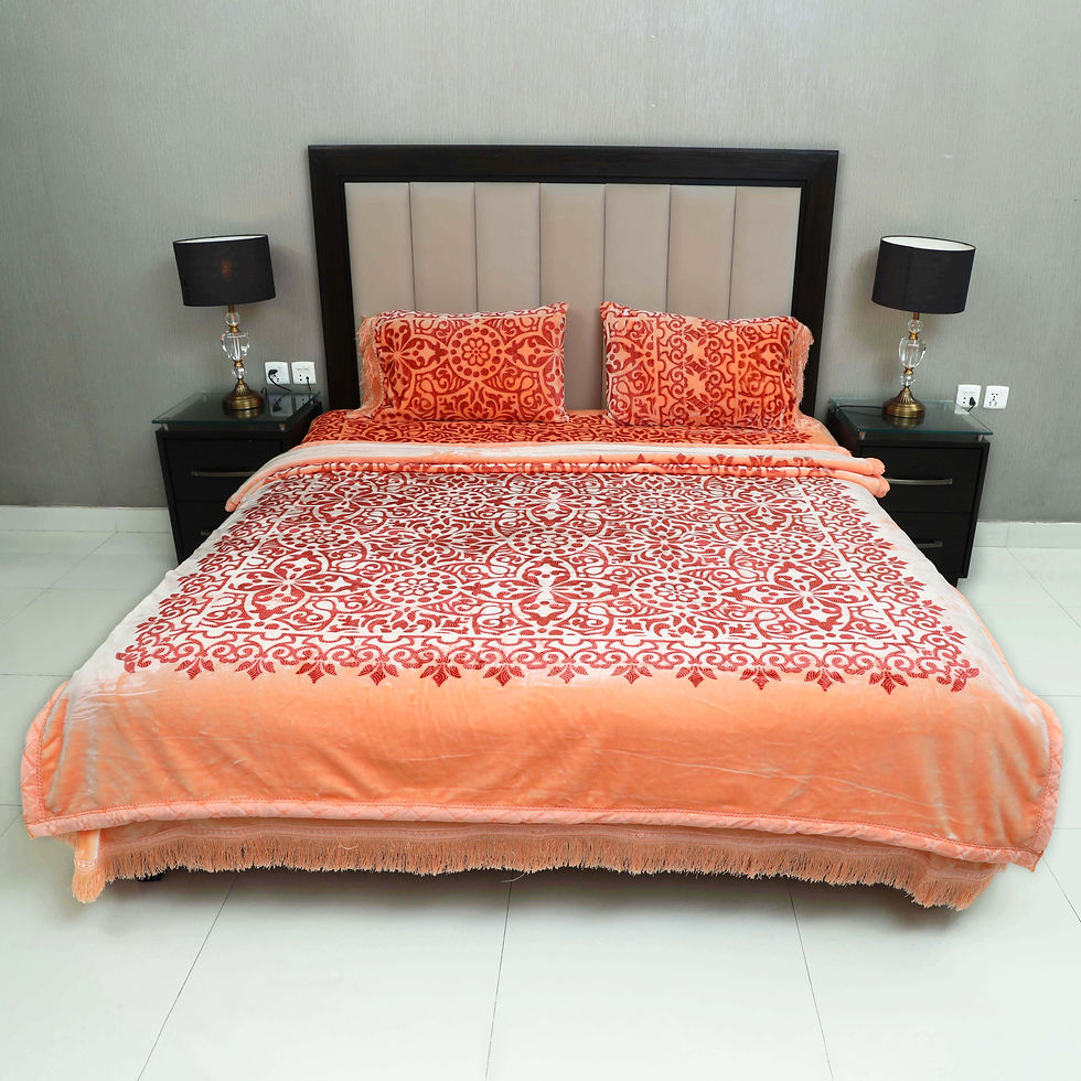 Thumbnail: Bloom Petal DG 4-Pcs Bed Cover Set