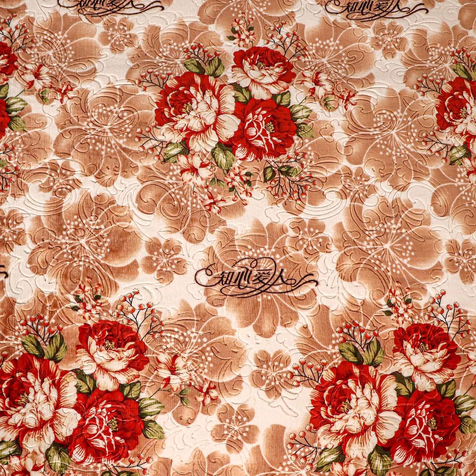 Thumbnail: HSH Flannel Blanket-Brown Red