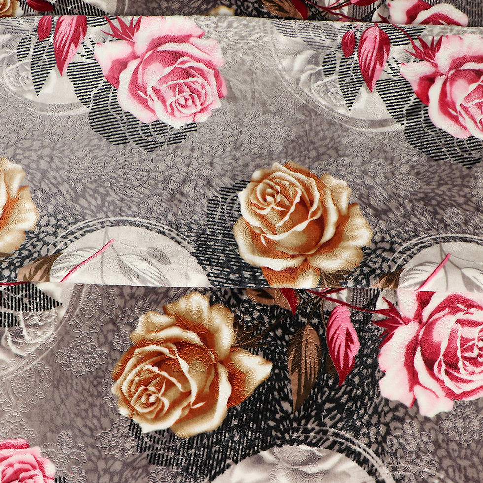 Thumbnail: Flannel 4-Pcs Bed Cover Set