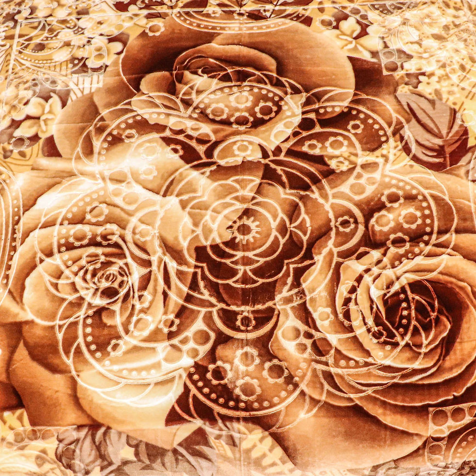 Thumbnail: Spring Rose Cloudy 397-Beige Brown