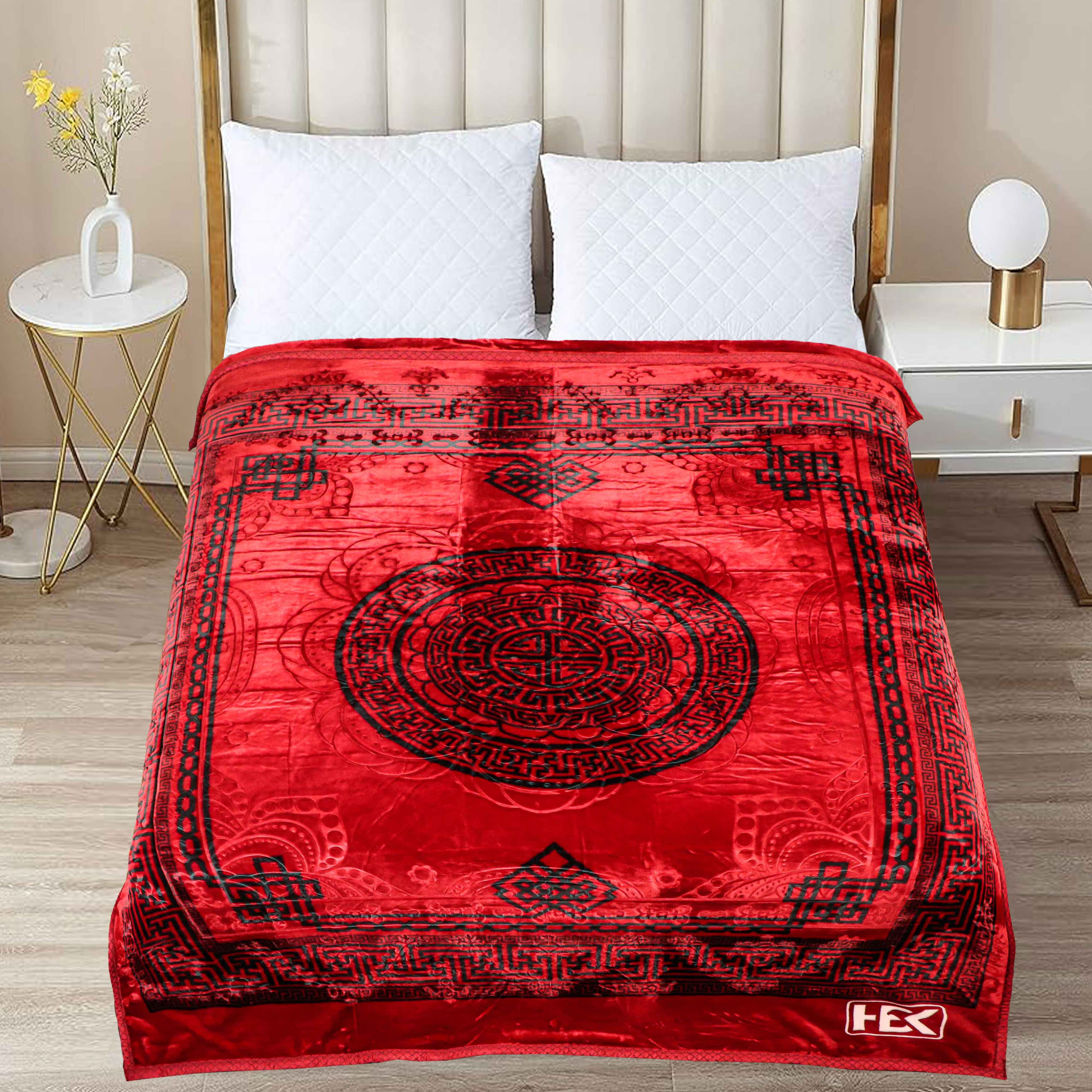 Spring Rose Cloudy l 10945-Maroon