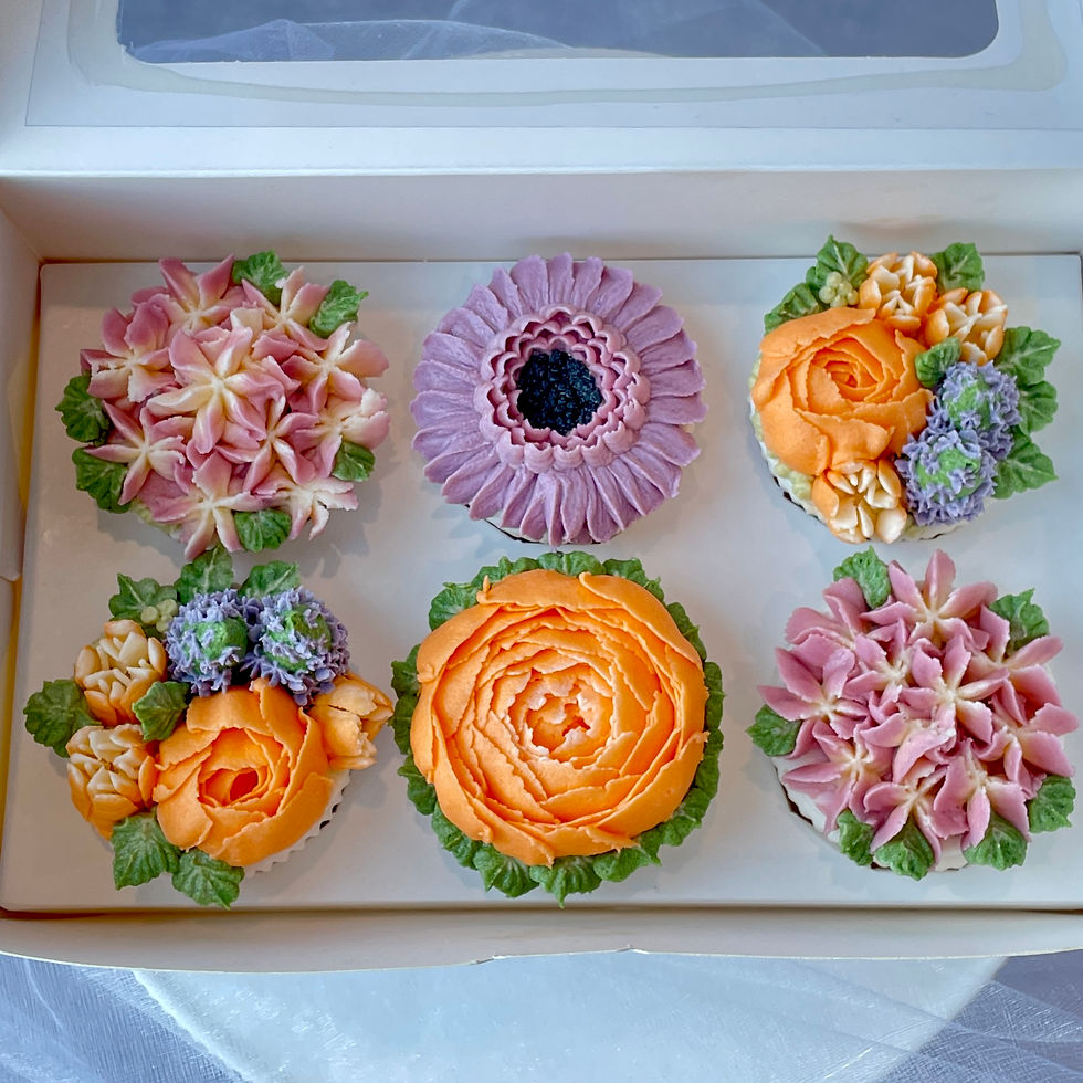 Thumbnail: Floral Set of 6 or 9
