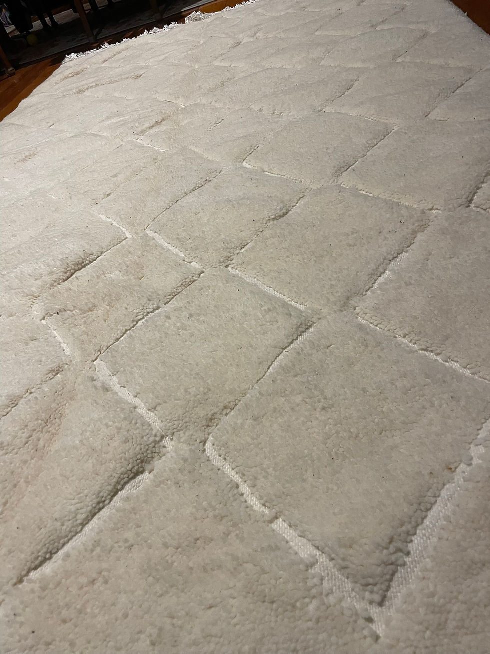 Miniatúra: White Diamonds , Large Authentic Premium Beni Ourain - Moroccan rug, 2.55x1.6m