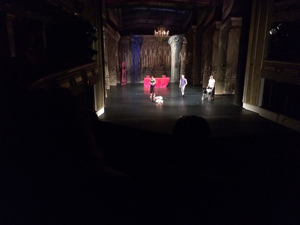 rehearsals at the national theatre