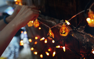 Luces de cadena de halloween