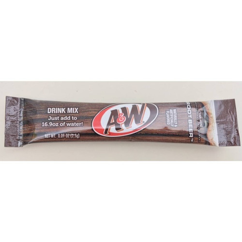 A&W Root Beer OnTheGo Flavor Drink Mix Packet American Groceries