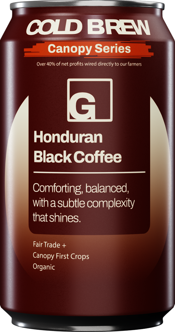 Honduran Black Coffee can