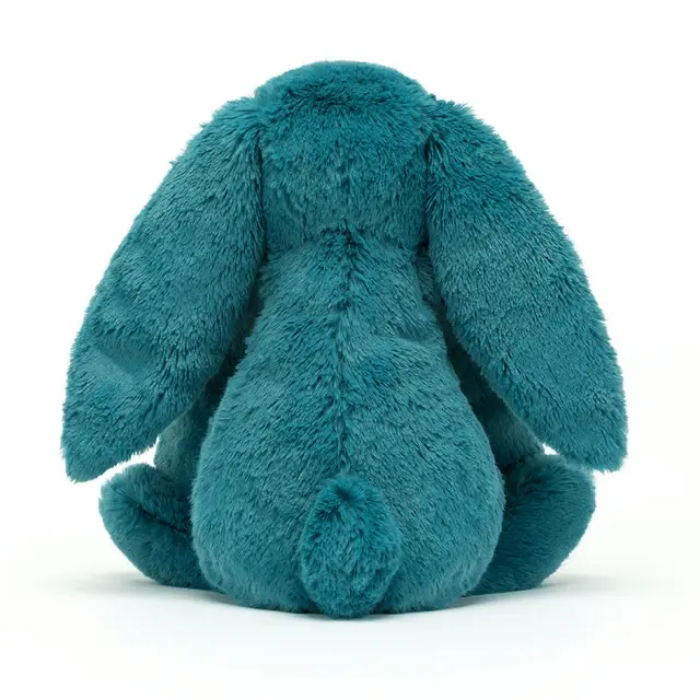 Imej kecil: Bashful Mineral Blue Bunny (Medium, 31cm) - Personalised Jellycat Bunny Soft