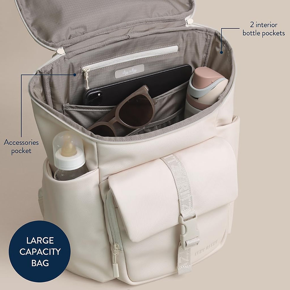縮圖：Itzy Ritzy Belong Bucket  Backpack™ with 16 Pockets & Changing Pad (Green)