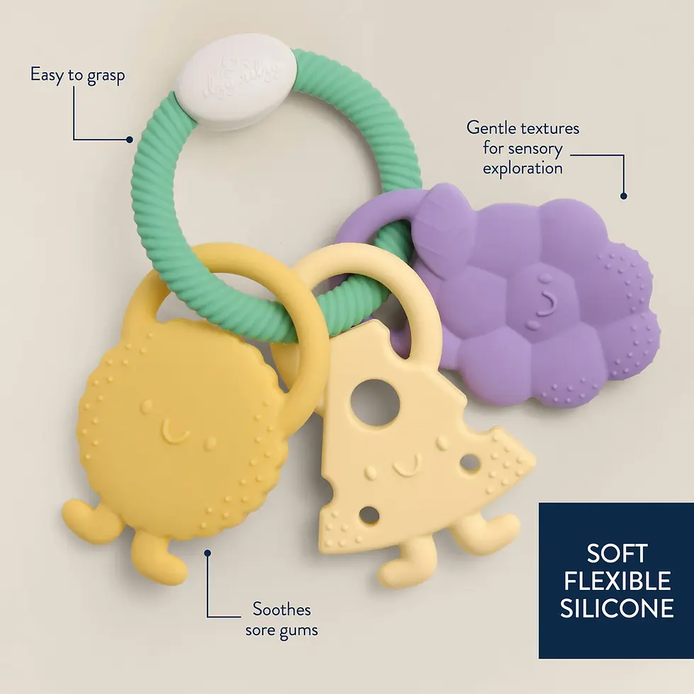 Imej kecil: Itzy Trio™ Sweetie Charcuterie Silicone Teether