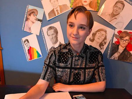 She's young, but can she ever draw!