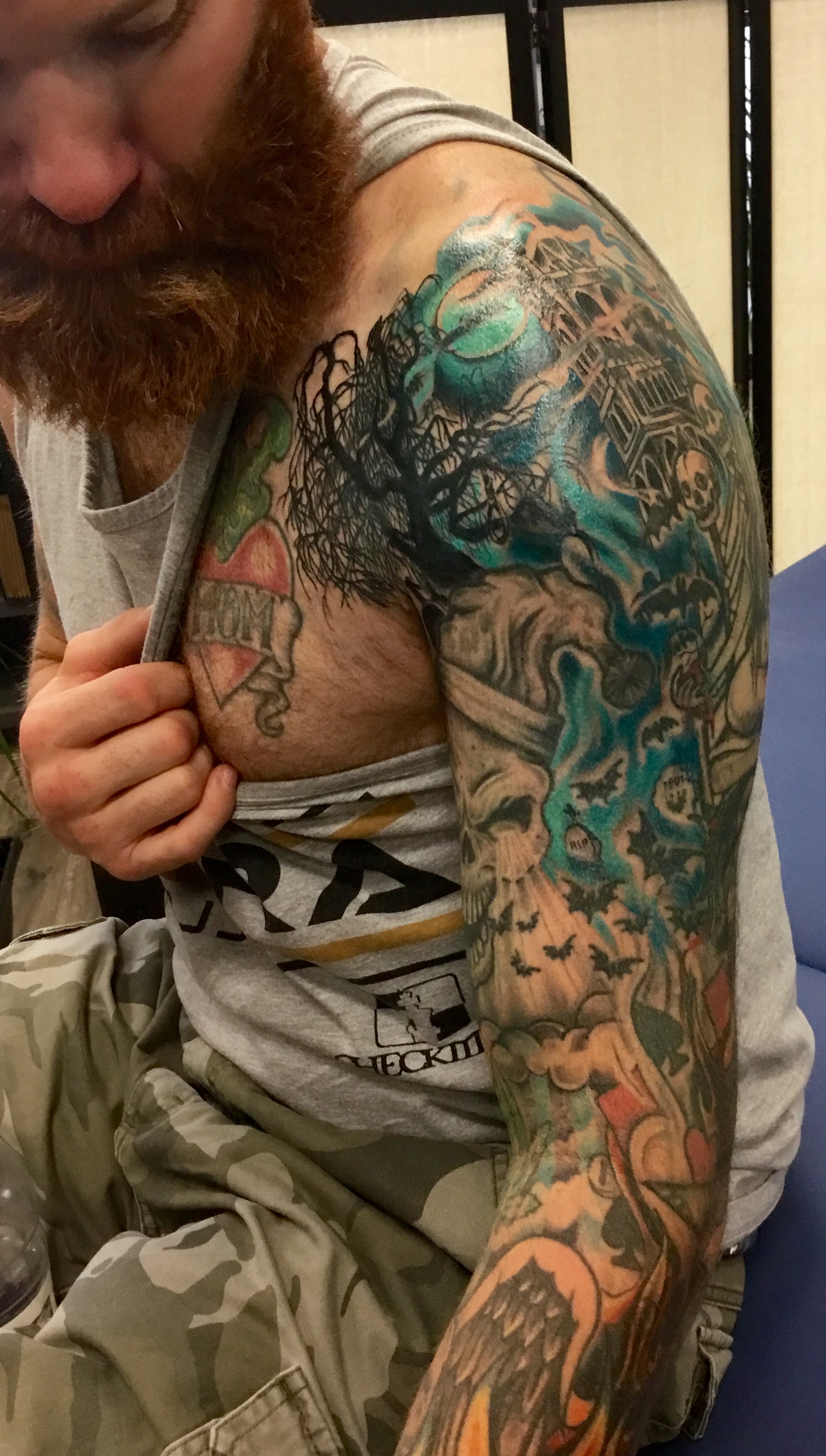 Brandon's sleeve wip