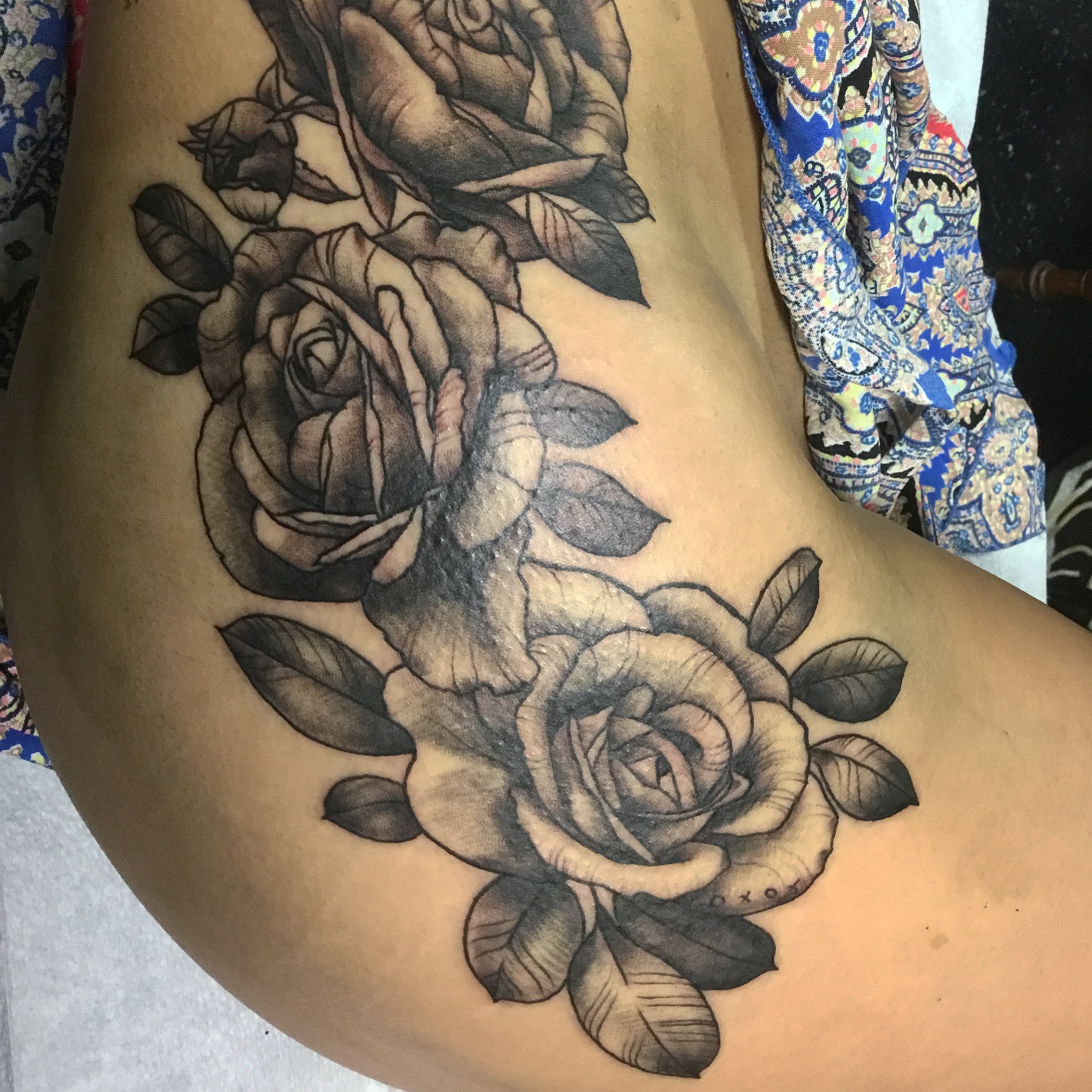Black roses