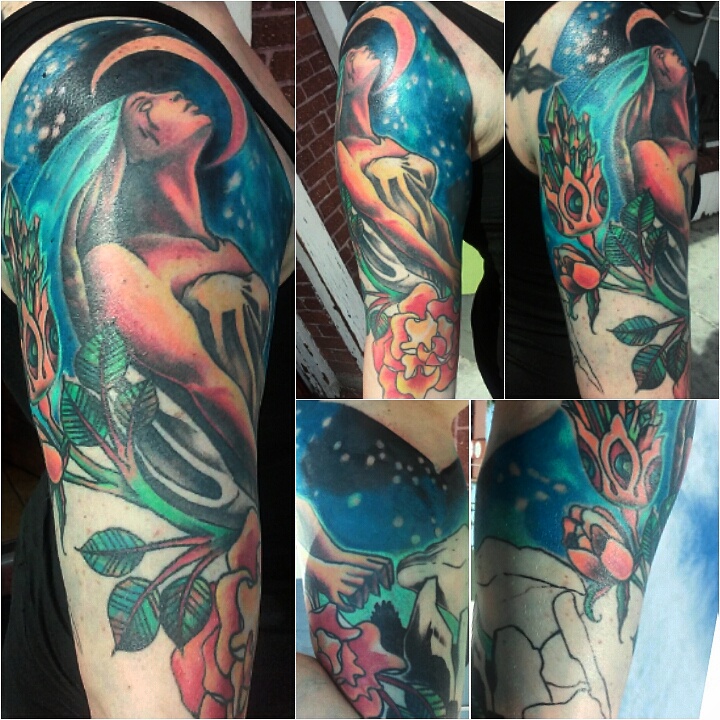 Shea's half sleeve