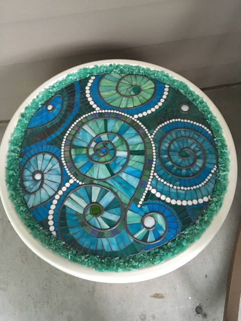 Swirls of Ocean Blues