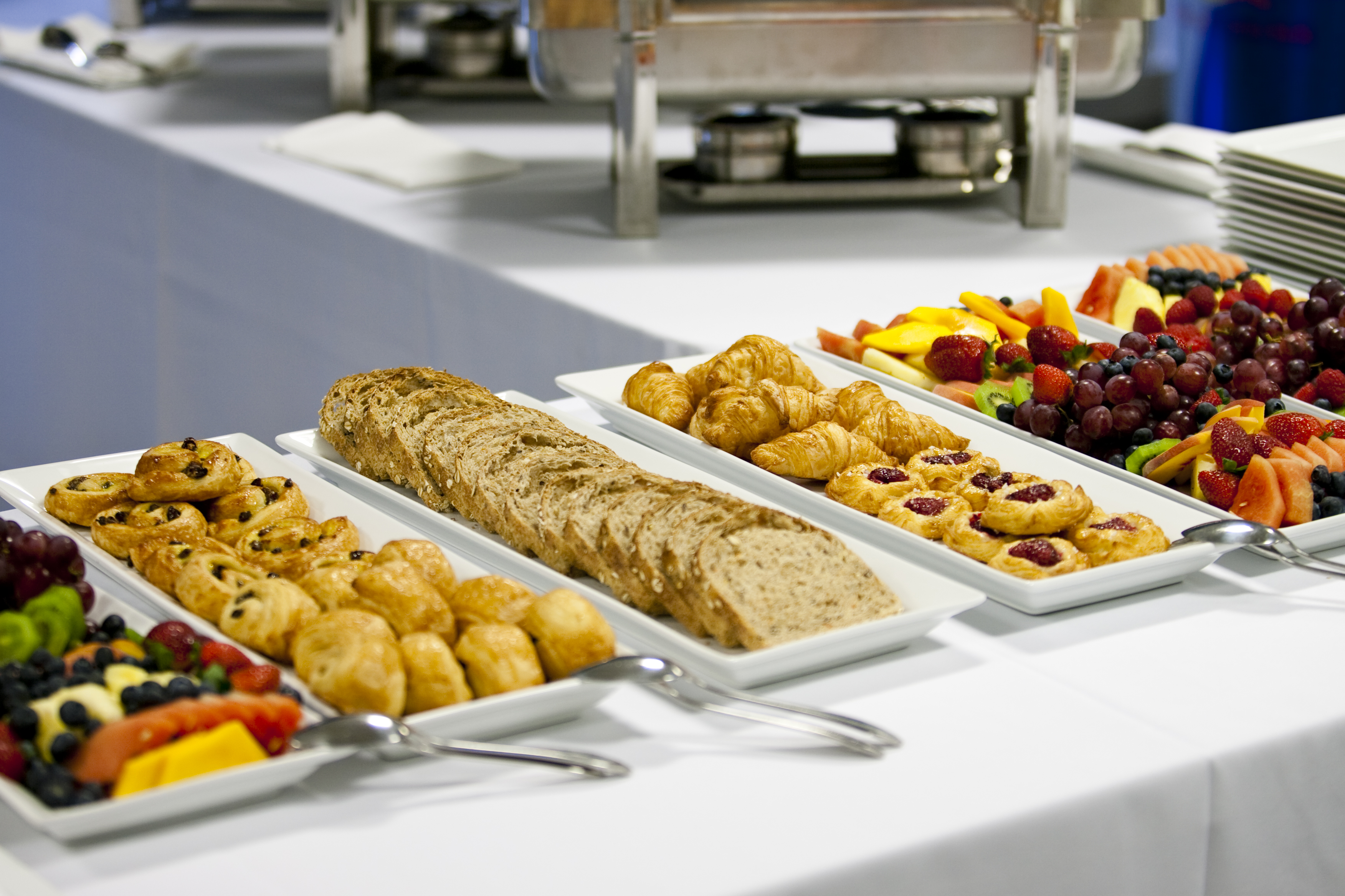 Arranged Food and Objects