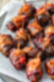Bacon Wrapped Dates - per dozen