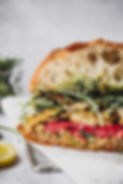 Roasted Vegetable Sandwich Boxed Lunch - per person