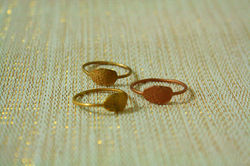 טבעות מדגם העדינות ביותר, זהב