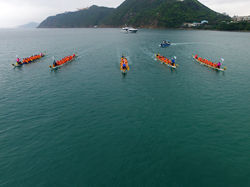 Company Team Building with Drones