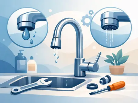 Kitchen Faucet Repair for Leaks and Low Flow