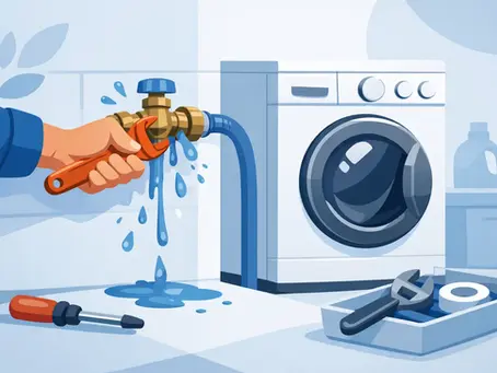 Fix a Washing Machine Water Valve Leak Fast