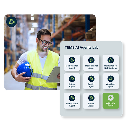 AI Agents for manufacturing, logistics and maintenance