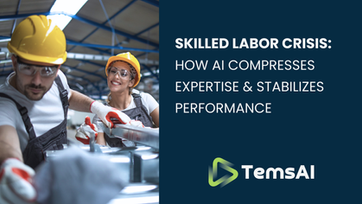 Skilled Labour Crisis: How AI Compresses Expertise and Stabilizes Performance