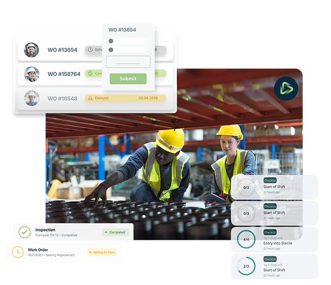 Manufacturing specialist using TemsAI to create smart digital worms and automate workflows