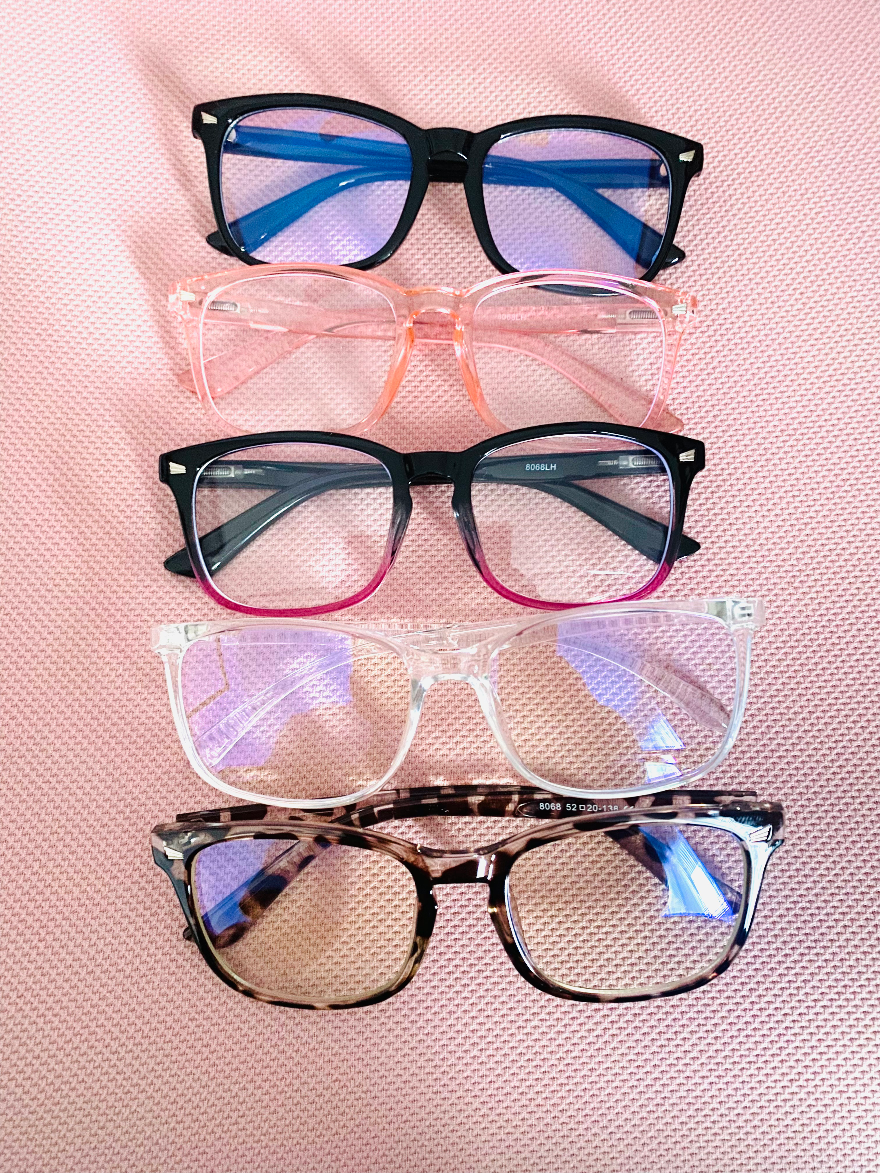 Eye Glass Frames - 5 Pieces - Multicoloured Frames - E6