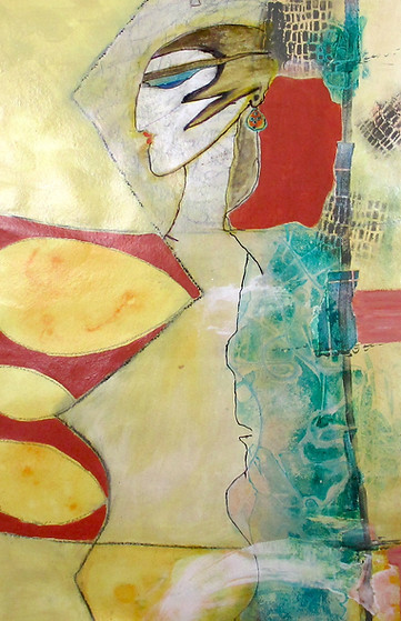 Erte Lady Painting for sale in Pennsylvania