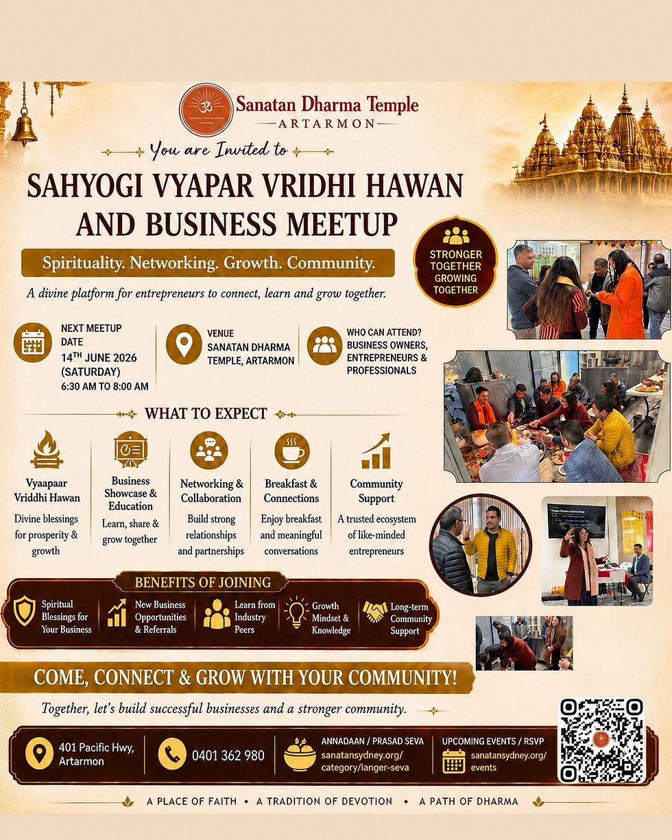 Sahyogi Vyapar Vridhi Hawan and Business Meetup