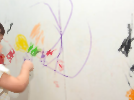 Teaching Kids to be Tidy and not to Draw on Walls 