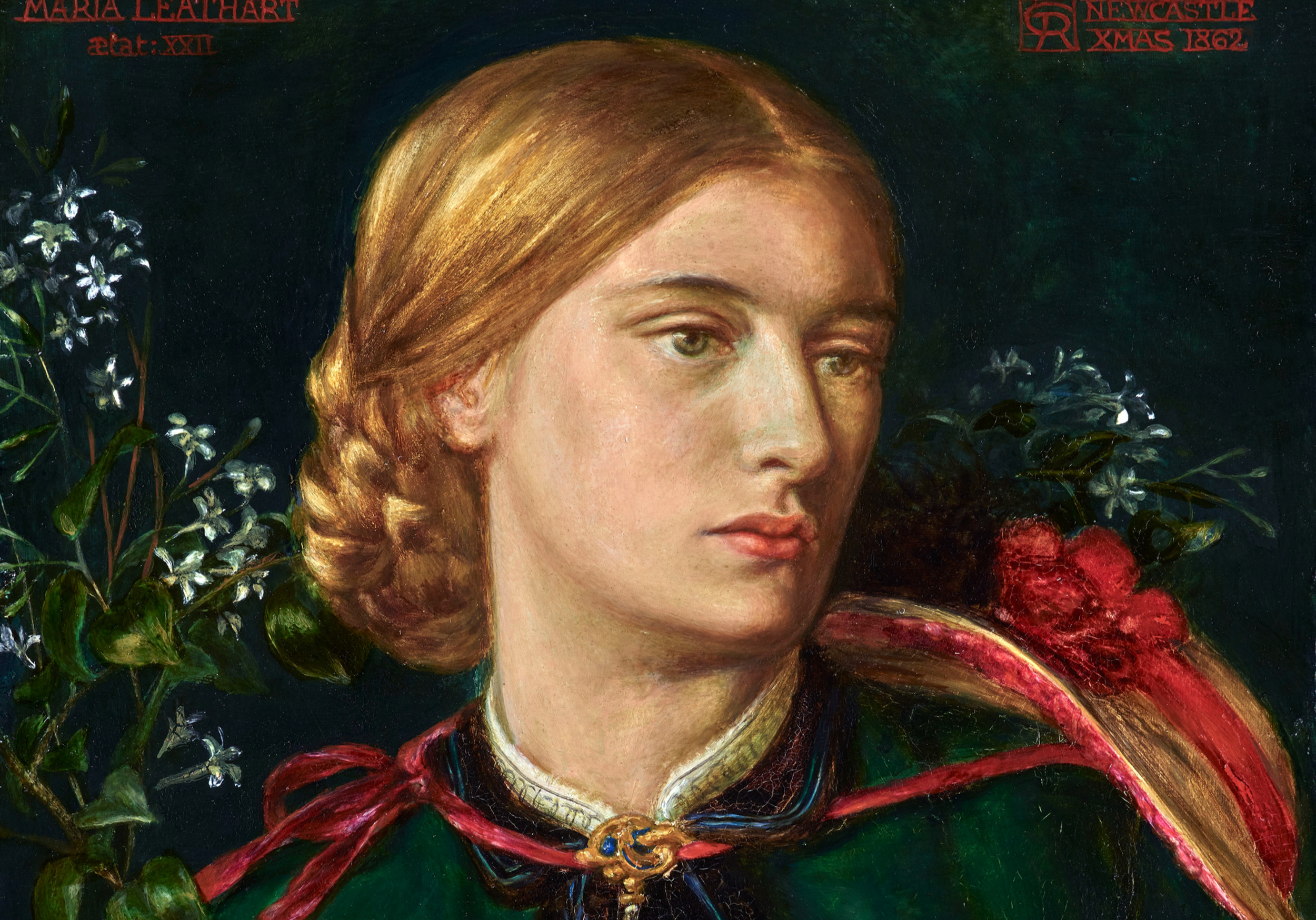 DANTE GABRIEL ROSSETTI (1828-1882), Dante Gabriel Rossetti -  Portrait of Maria Leathart | Martin Beisly Fine Art