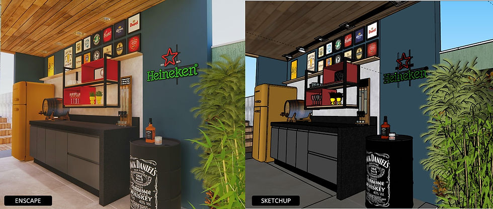 Sketchup e Enscape