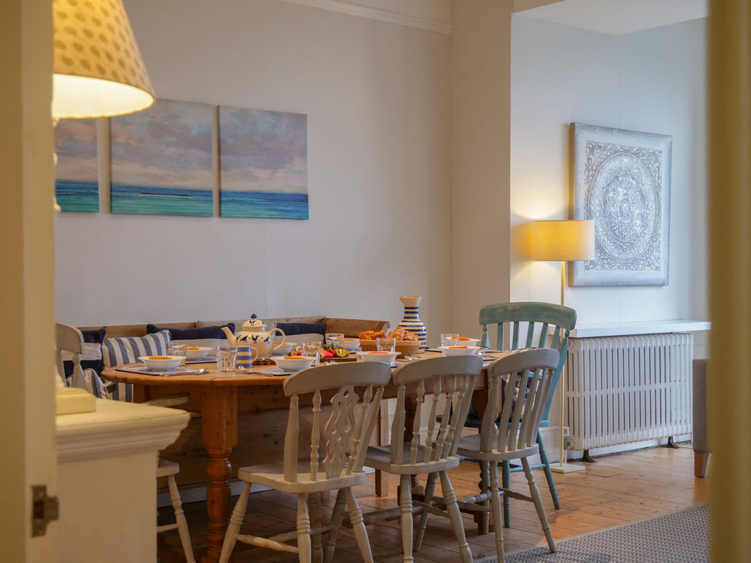 West Wing Dining Room, Thurlestone, Devon, Self Catered Holiday Home
