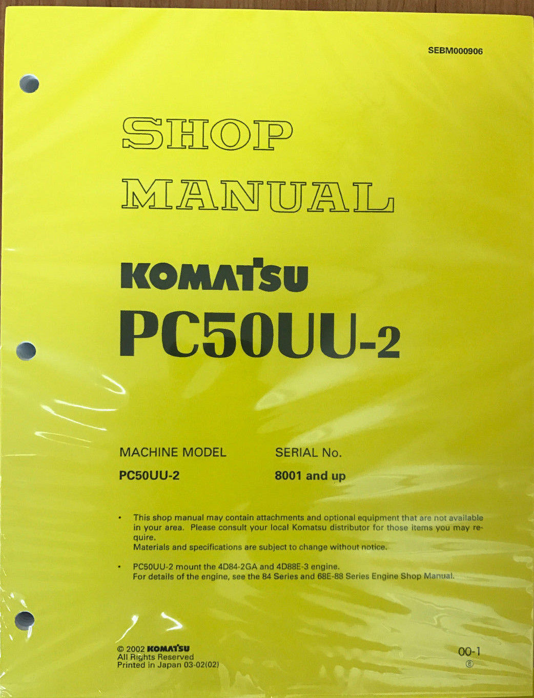 Ask us for your manual