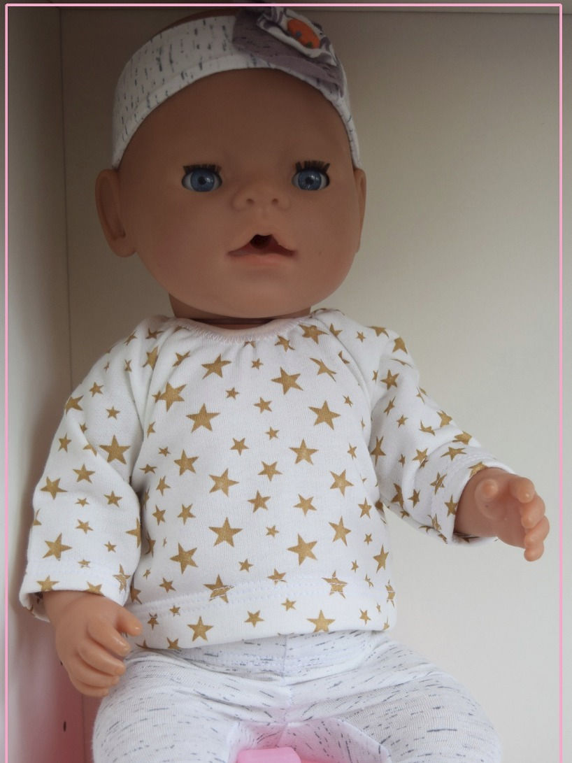 Миниатюра: Комплект одежды Звёздный на Baby Born