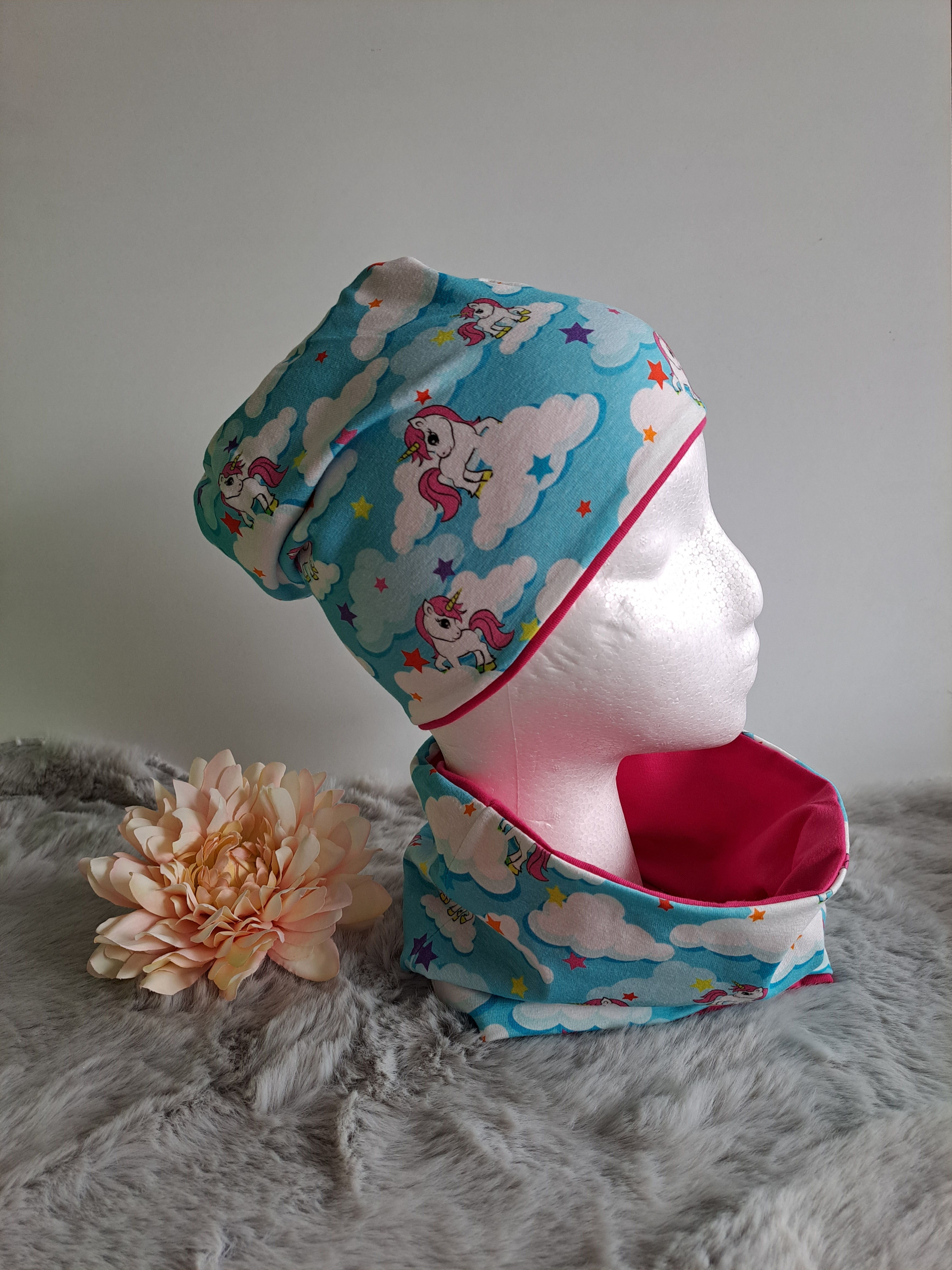 Beanie Mütze & Loopschal Gr. 48