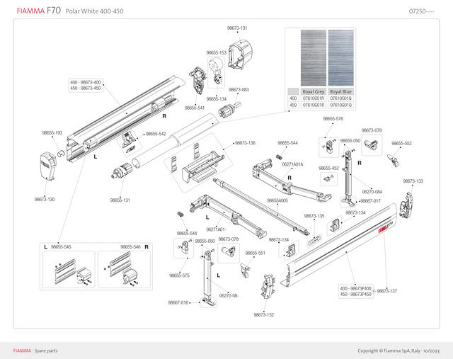 Miniaturbild: Endanschlagsvorrichunng links D= 48 mm zu F45Ti /F1Ti Serien Nr. _ 9331712