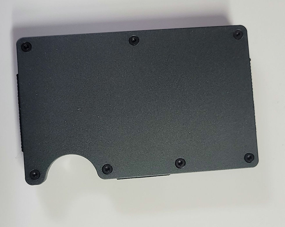 Thumbnail: Custom Lasered Minimalist Wallet