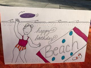 "Anyone for frisbee?"