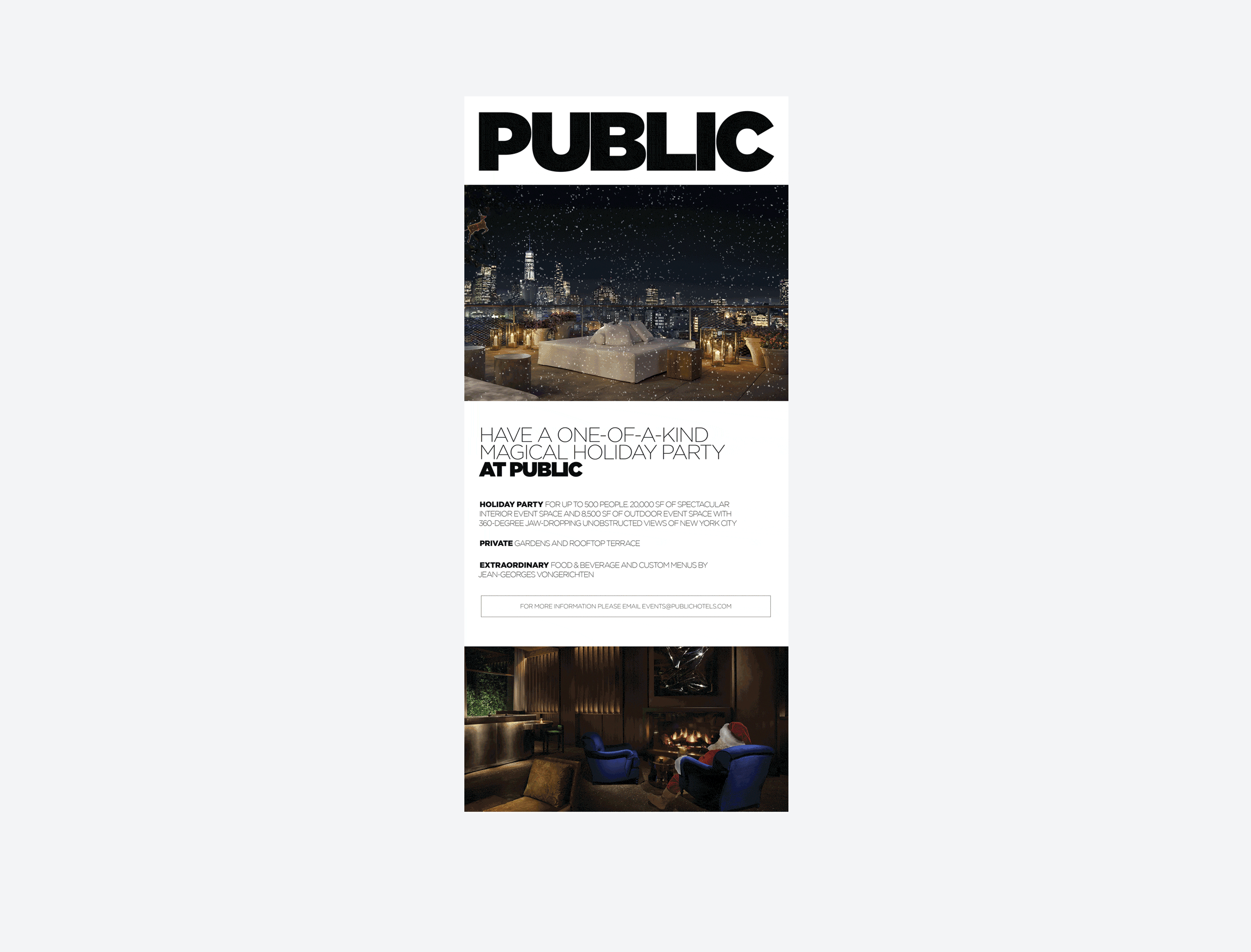 PUBLIC Holiday Campaign