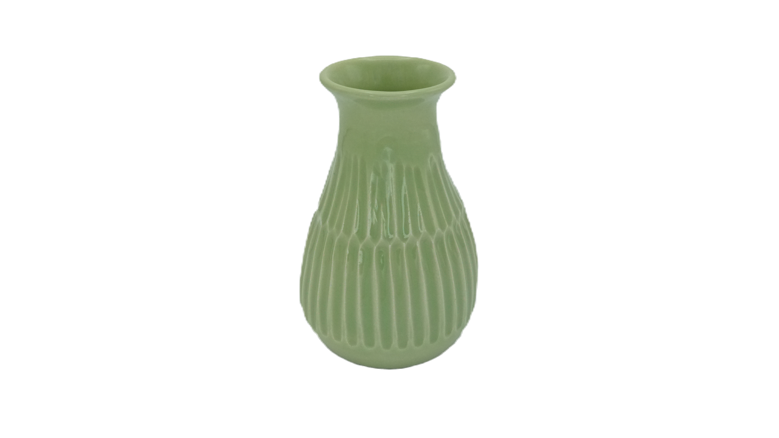 Vase (L) - Pale Green