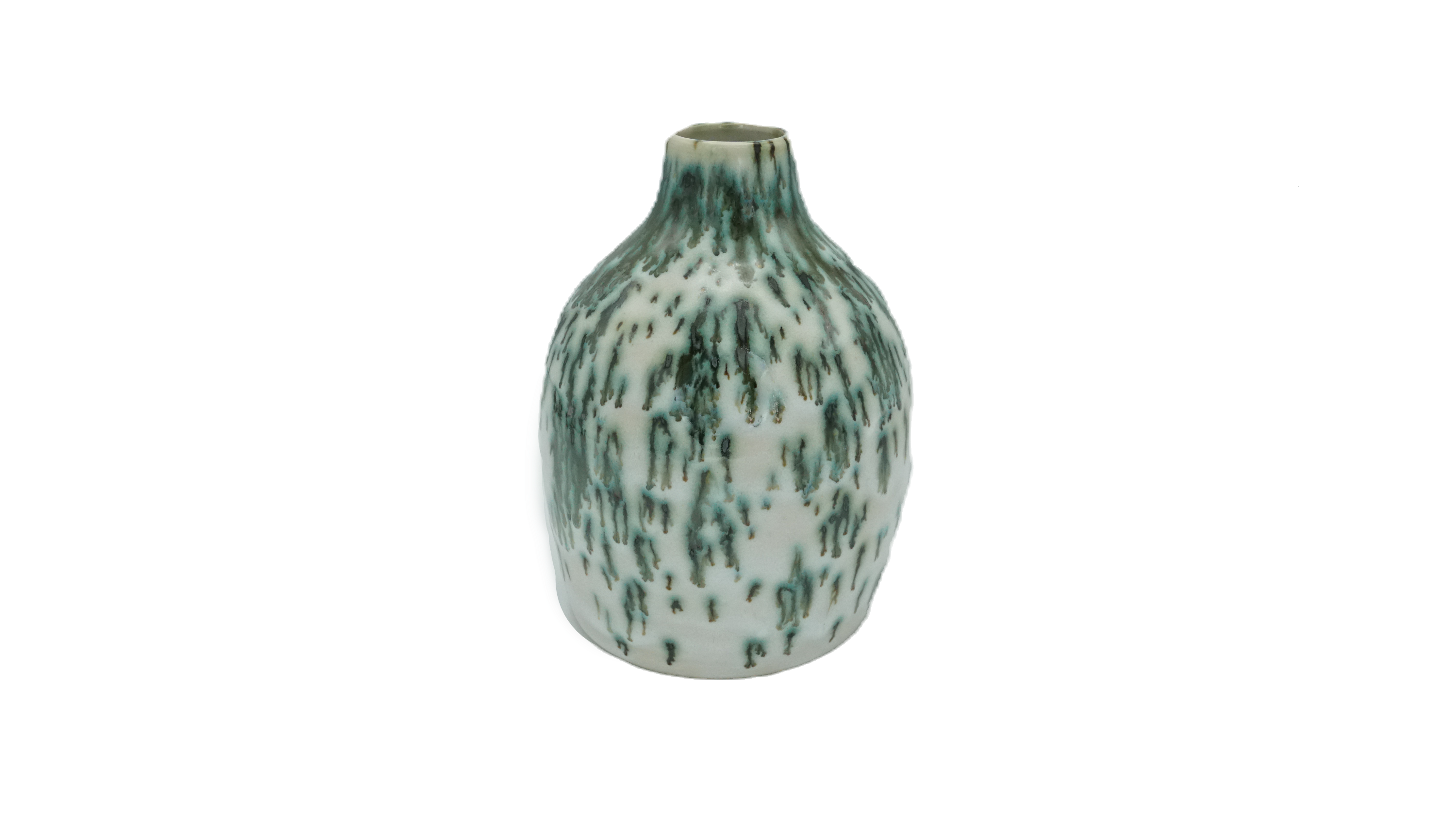 Vase (???) - Green Jasper