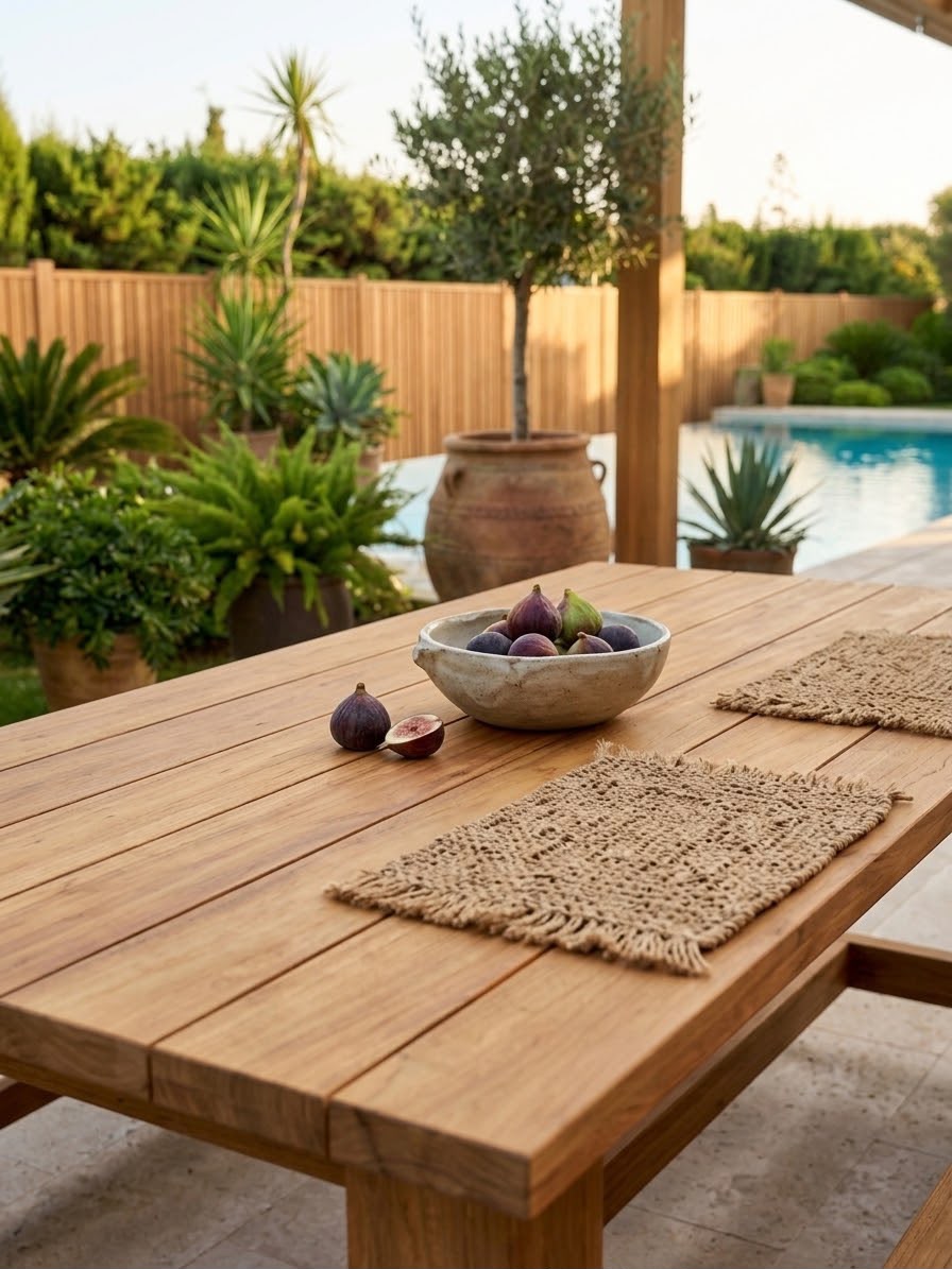 The Artisan Teak — Dining Tables — Material: Teak wood — 2